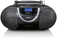 Lenco SCD-600 Personal CD Player - Black, Silver