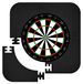 Dartbord randbeschermer - Schuim - Diameter 46 cm (18 inch)