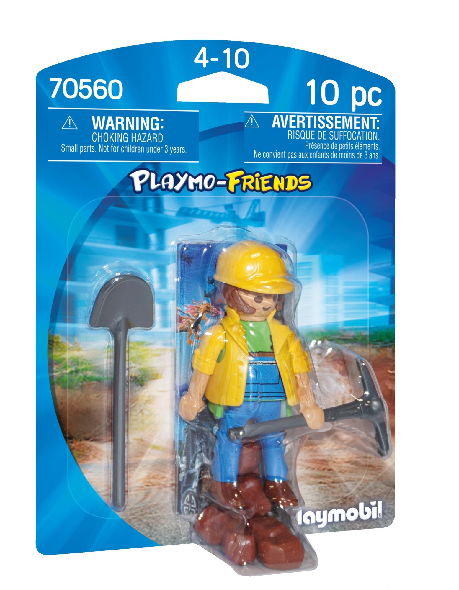 playmobil Playmo-Friends Playmobil 70560 Playmo-Friends Bouwvakker