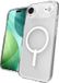 ZAGG Crystal Palace Lite Snap Hoesje Geschikt voor Transparant - Grafeen Back Cover - Compatibel met MagSafe / Qi2 - Transparant