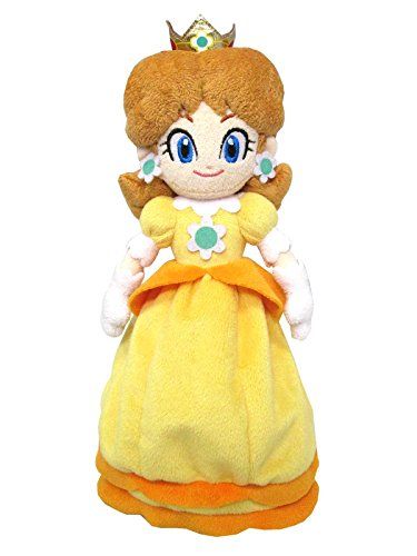 Sanei Super Mario All Star Collection 9.5" Daisy Pluche, Small