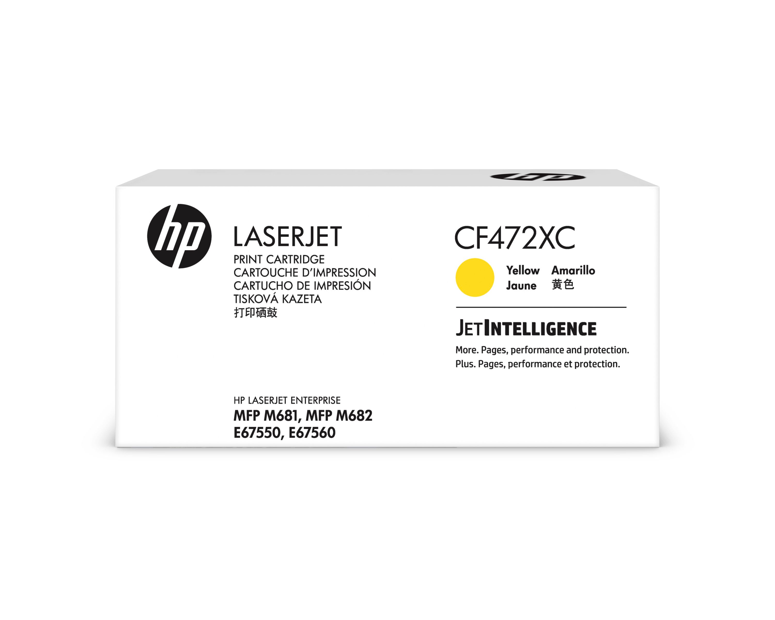HP 657X Yellow Contract LaserJet Toner Cartridge CF472XC