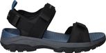 Skechers Relaxed Fit Tresmen Ryer Platte Sandalen Heren Zwart/Grijs - Maat 41