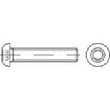 TOOLCRAFT TO-5380923 Vis à tête bombée M12 40 mm 6 pans intérieurs acier inoxydable A4 100 pc(s)