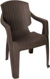 Garronda Tuinstoel Stapelbaar met Rotanlook GD-0254 Bruin