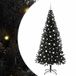 vidaXL Kerstboom Zwart 210 cm PVC