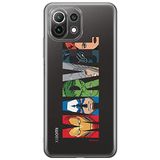 ERT GROUP mobiel telefoonhoesje voor Xiaomi 11 LITE 4G/5G origineel en officieel erkend Marvel patroon 011 optimaal, gedeeltelijk bedrukt