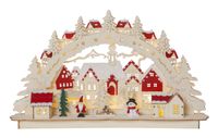 Star Trading 272-12 Lichtdecoratie figuur Hout Meerkleurig 10x LED Warm wit Batterij AA