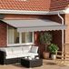 Maison Exclusive - Coffre de store électrique avec éclairage LED, anthracite, 3 x 2,5 mètre