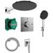 Hansgrohe Raindance Alive S - Doucheset met inbouwthermostaat, diameter 30 cm, 3 stralen, chroom 24630000