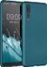 kwmobile metallic telefoonhoesje van TPU - geschikt voor Huawei P20 Pro - Flexible case voor smartphone - In Metallic carabisch bleu