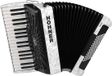 Hohner Bravo III 72 blanc silencieux - Accordéon