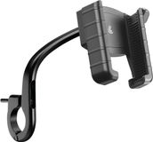 Merkloos / Sans marque Lampa Telefoonhouder 91580, Bevestiging voor Linker Handvat, Geschikt voor Bromfiets, Scooter, Motorfiets, E-bike en Fatbike
