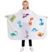 Kinderen Dinosaur Kinderen kappersschort voor kapsalon professionele salon schort schoonheidssalon en thuisgebruik.