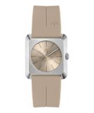 Adidas Originals Retro Pop Four AOSY26501 Horloge - Siliconen - Crème - Ø 32 mm
