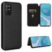 OnePlus Étui à Rabat OnePlus 8T - Fibre de Carbone - Noir