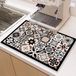 NCD E-Commerce Handel GmbH Diatomeeënaarde Tapis à café 40x50cm Blanc