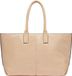 LIEBESKIND BERLIN Leren Shopper Schoudertas Seasonal Noos Sheep Natural Chelsea Sandy Beige