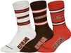 NFL Sokken NFL 3Pack Crew Socks Cleveland Browns 39-42