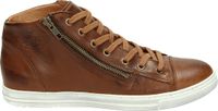 AQA Shoes A8780 Hoge sneakers Veterboots Dames veterschoenen Dames sneakers Half-hoge schoenen Cognac Maat 39