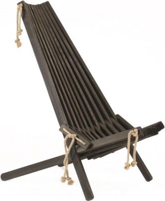 Nordic Design 100% from Nature! Ecochair dennenhout zwart olie