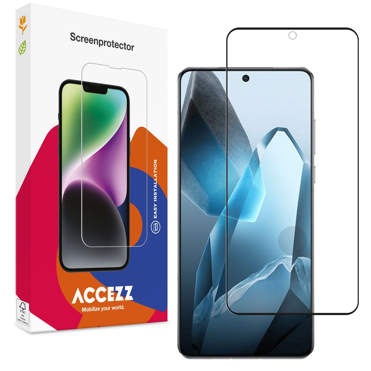 Accezz Screen Protector - Gehard Glass Full Cover - Geschikt voor OnePlus 13