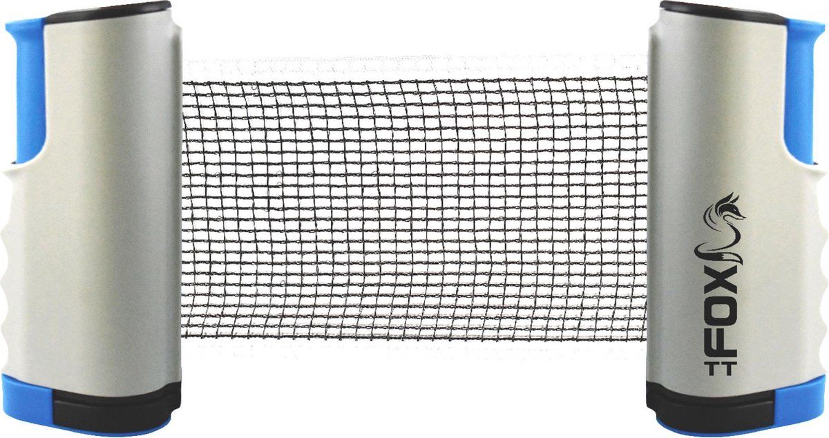 Fox TT tafeltennisnet draagbaar 160 cm katoen wit