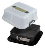 Zenker Vierkante springvorm met deksel 23 cm