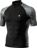 Sixs Fancy Korte Mouw Wielertrui Zwart 2XL Man