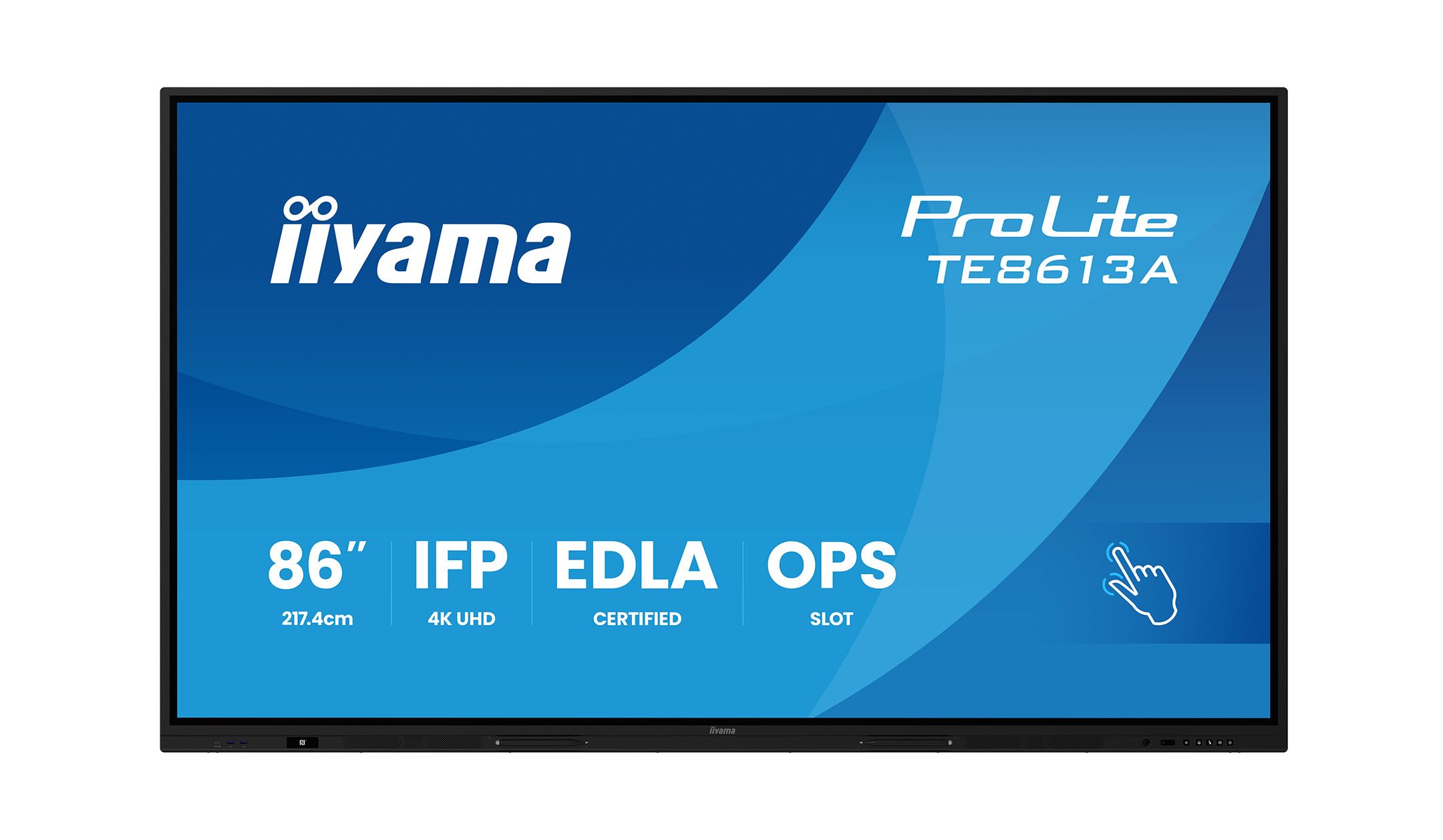 iiyama ProLite TE8613A-B3AG 86" 4K Ultra HD Touchscreen