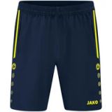 Jako Allround Short Kinderen - Marine / Fluogeel | Maat: 164