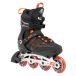 K2 F.I.T. 80 Alu, roller skate, hommes, noir/orange