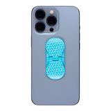 ZipGrips Mobile Phone Grip and Stand | Universal Cell Phone Finger Hand Holder | Ultra-Thin Expanding Stand | Wireless Charging Compatible