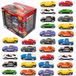 Voiture en métal, échelle 1:64, set de 30 pièces