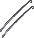 HI Shoehorn long - 2x - 64 cm - plastic - grey
