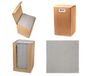 Alvotex CHIC Airlaid 100 Coctailservetten, 1/4 vouwen op stof, hoogwaardig wegwerpservet, grijs, 20 x 20 cm