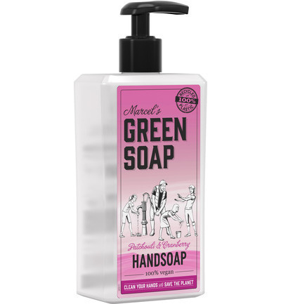 Marcels Green Soap Handzeep patchouli & cranberry (500ML)