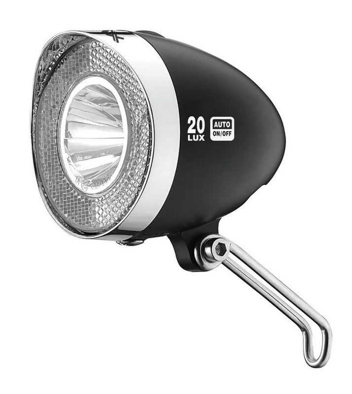 XLC LED Retro Fietsverlichting zwart 2018 - 4055149076009