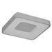 Osram Orbis Piana Plafonnier LED 380mm 24W 3000K Blanc Chaud Click-DIM Argent Métal IP20