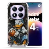 Cokitec Xiaomi Redmi Note 14 Pro 5G Street Art Donald Duck Versterkte hoes