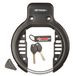 Buzaglo Zwart Python Ringslot met Plug-in voor Ketting