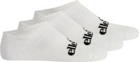 Ellesse FRIMO NO SHOW SOCKS Set van 3 - Sneakersokken - Unisex - Katoen/Polyester/Elastaan - Maat 40-43 - Wit