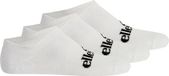 Ellesse FRIMO NO SHOW SOCKS Set van 3 - Sneakersokken - Unisex - Katoen/Polyester/Elastaan - Maat 40-43 - Wit