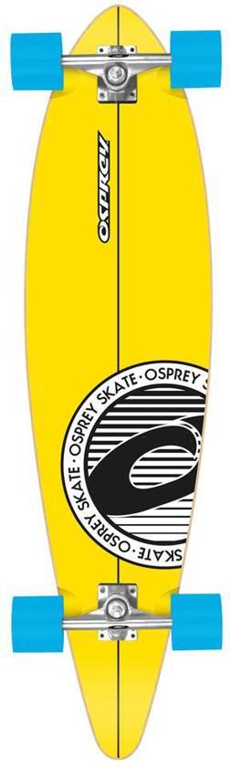 Osprey Surf & Skate Longboard Stripe geel