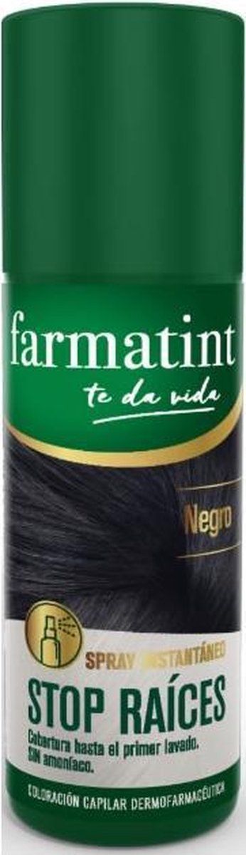 Farmatint Spray Stop Root Black 75ml