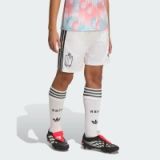 Adidas RBFA Away Fußballshorts Weiß Schwarz 11-12 Jahre