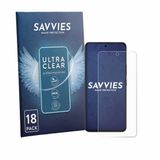 Savvies Screenprotector voor Vivo V70 Lite - Folie Beschermfolie transparant 18 Stuks