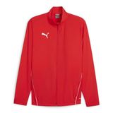 Puma TeamGoal Sideline Jacket Heren Trainingsjack L Puma Red-Puma White