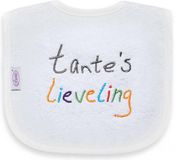 Funnies Geborduurd Tekst Slabbetje: Tante's Lieveling