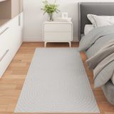 vidaXL Palmeras Binnen- en Buitentapijt Crème 80 x 200 cm Polyester